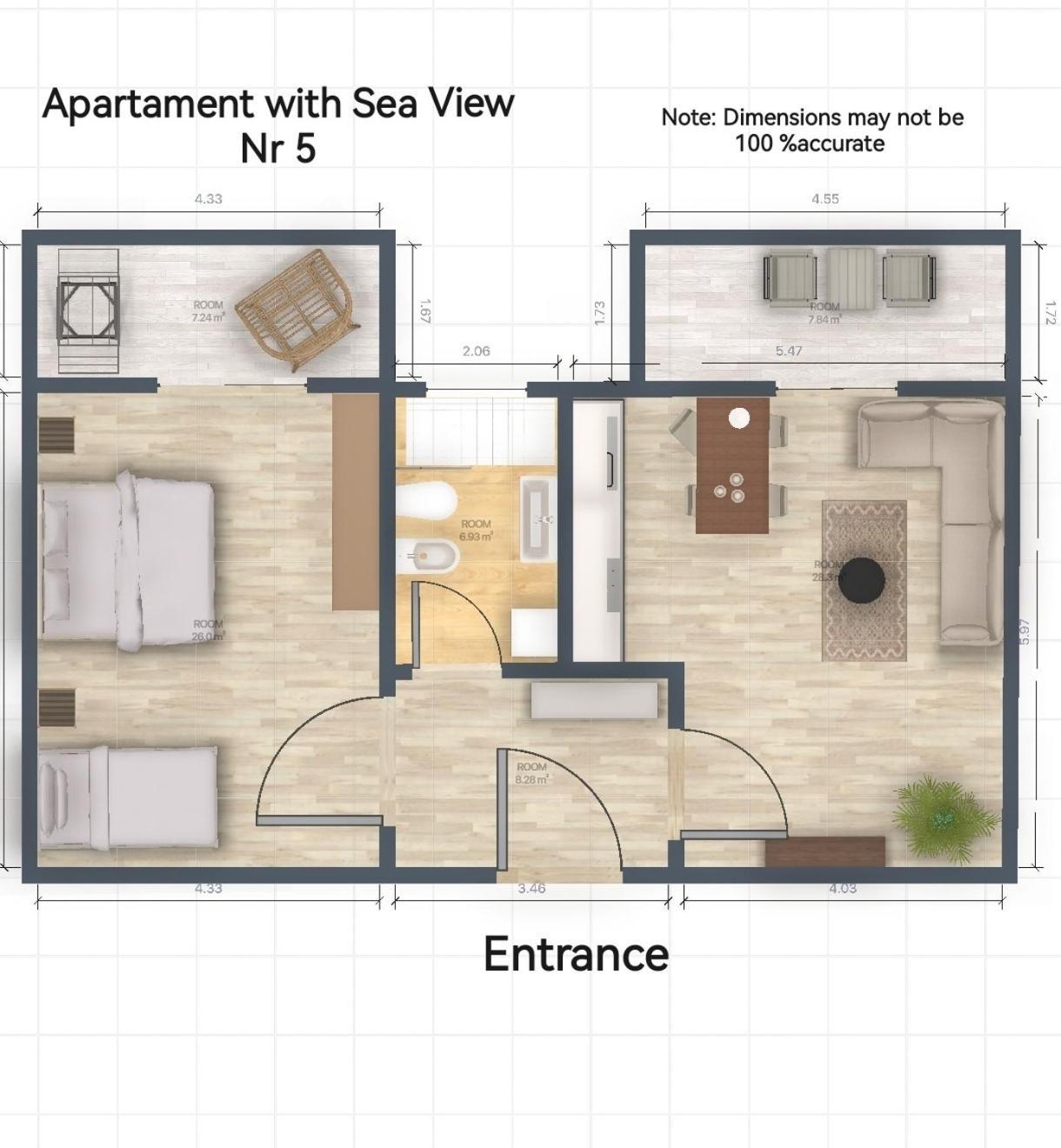 Lungomare Luxury Sea View Apartaments Vlorë Buitenkant foto